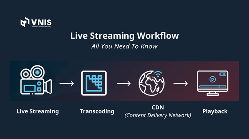 High-speed Live Streaming with Multi CDN in VNIS